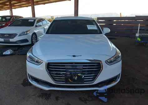 2018 Genesis G90 3.3T Premium из США, поврежденный, VIN KMHG34JA0JU044932